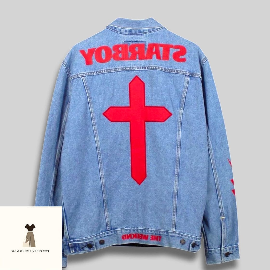 25 Starboy Outfit Every Style Lover Needs to See 22 The All-Denim Jacket Statement