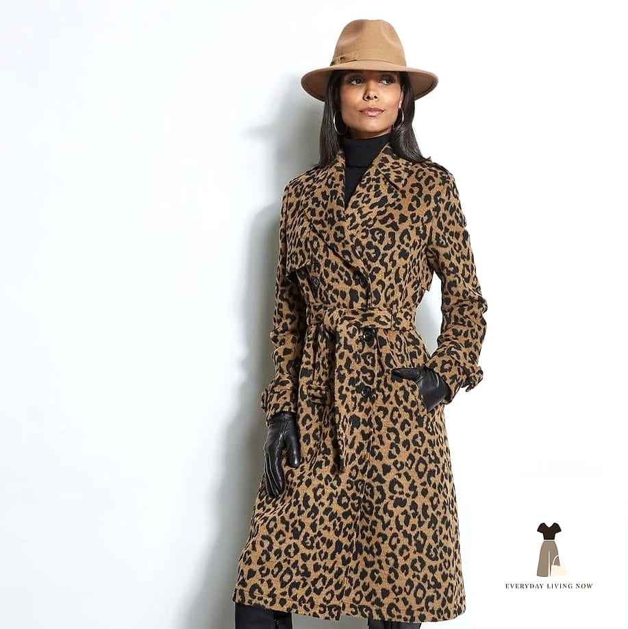 Animal Print Coat and Simple Basics