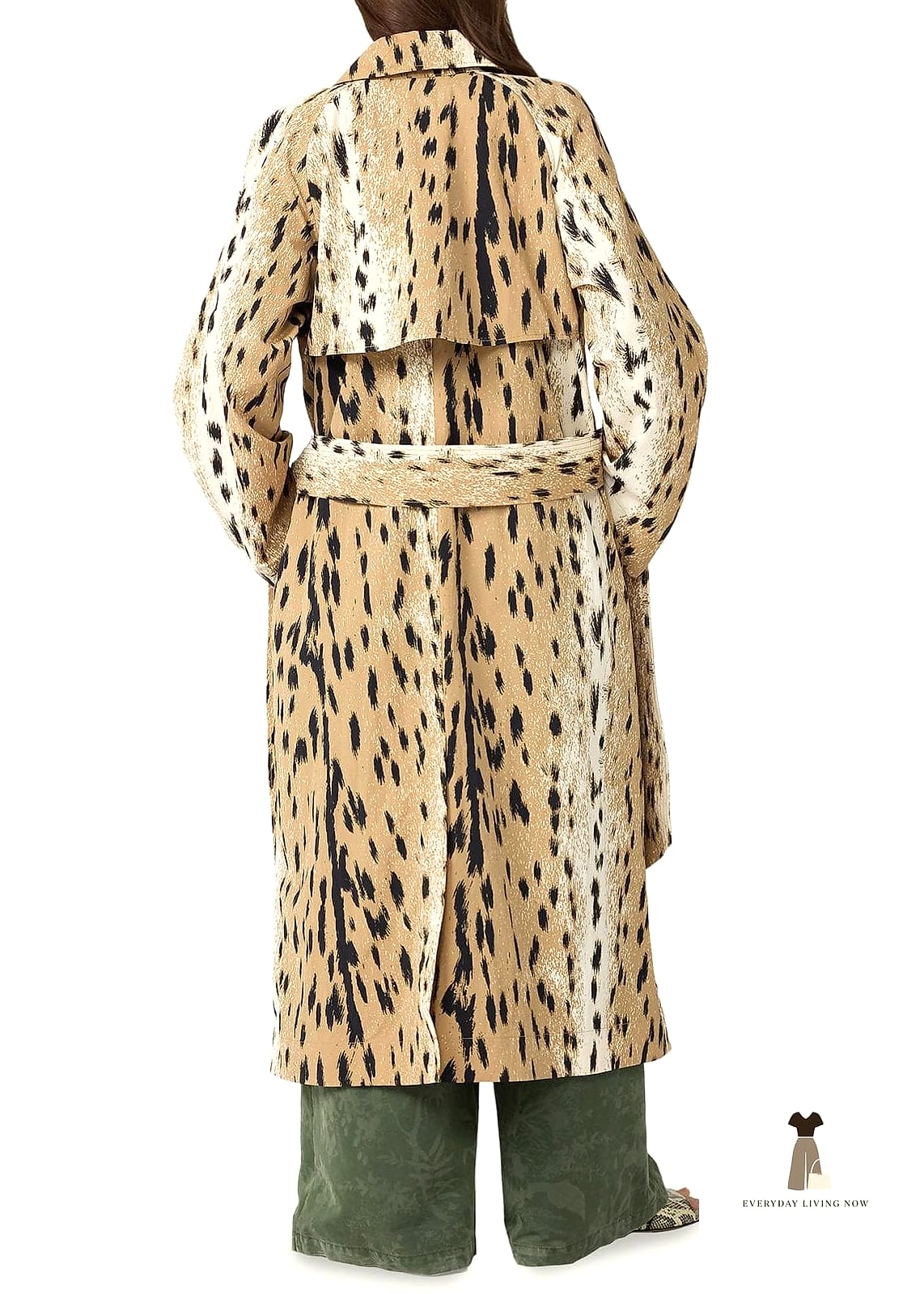 Animal Print Trench for a Statement Look