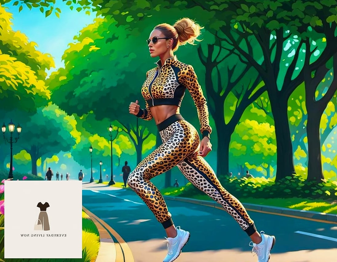 23 Outfit Jogging Every Woman Needs to See 17 Animal Print Leggings for Bold Days