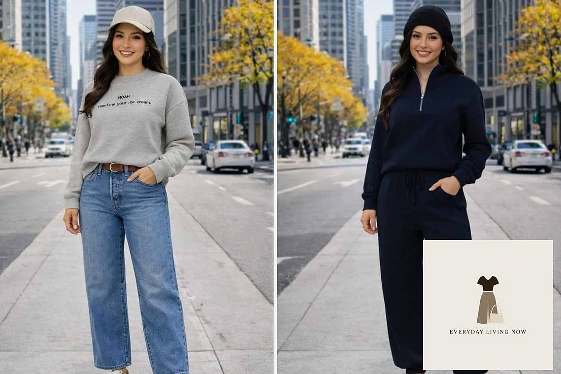 Athleisure with Statement Sneakers