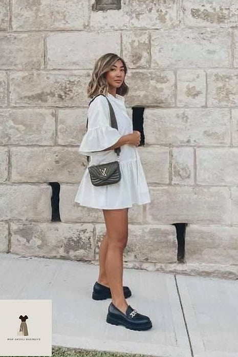 Athletic Dress with Loafers