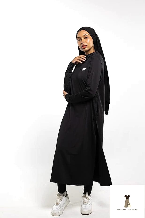 29 Abaya Outfit That Are Absolutely Stunning 9 Athletic-Inspired Abaya