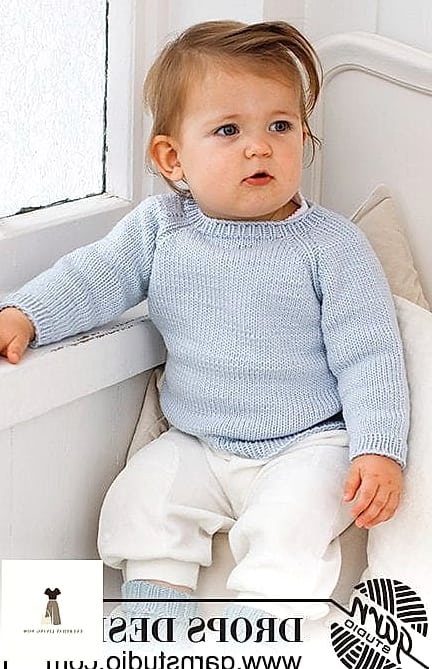 30 Blue Outfit That Are Trending Right Now 5 Baby Blue Knit Set