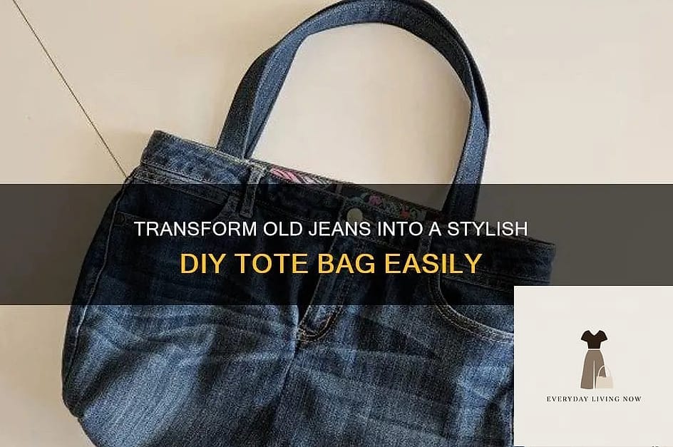 Baggy Jeans and a Structured Tote for a Polished Errand Day