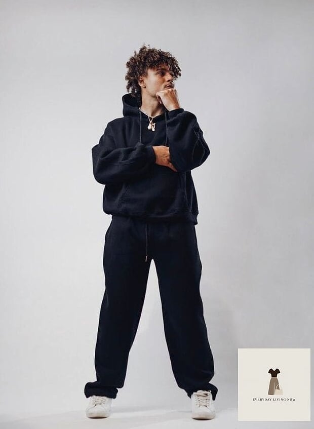 Baggy Sweatsuit in a Bold Color