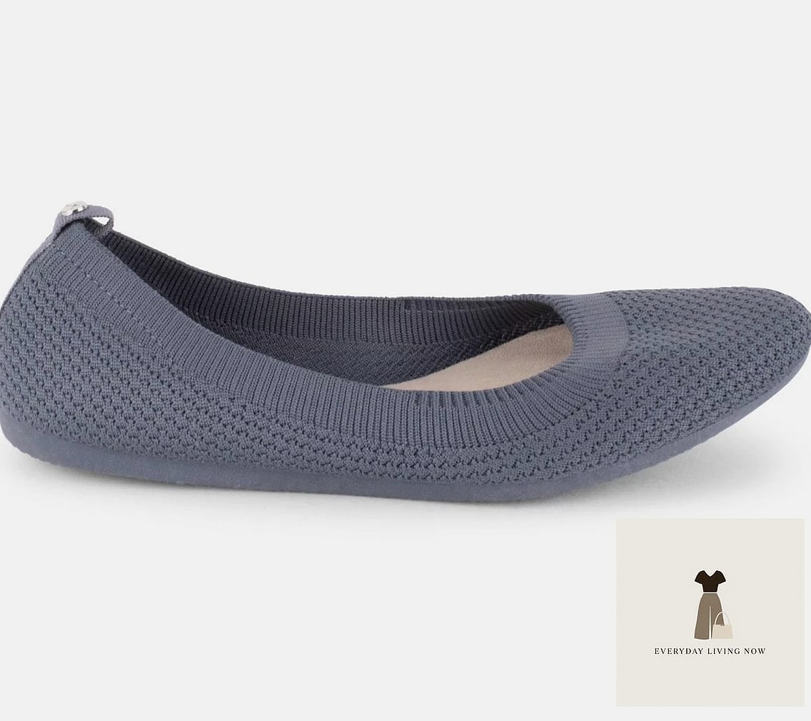 Ballet Flats with a Chunky Knit for Cozy Chic