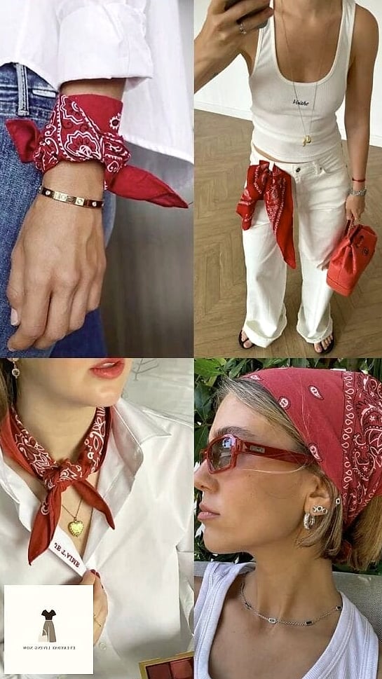 22 Bandana Outfit Worth Pinning Immediately 18 Beanie and Bandana Layered Look