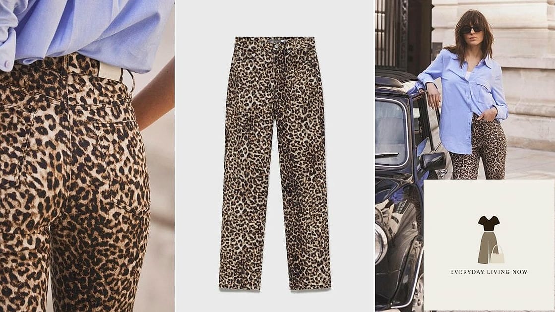 30 Beige Pants Outfit You Need to Try Next 11 Beige Pants and Animal Print
