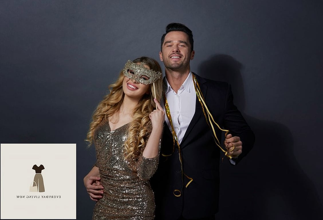 25 Masquerade Outfit Ideas You Need to Try Next 20 Black Tuxedo Look with a Statement Mask