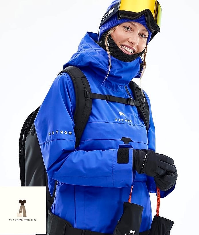 Bold Cobalt Blue Jacket with Black Everything Else