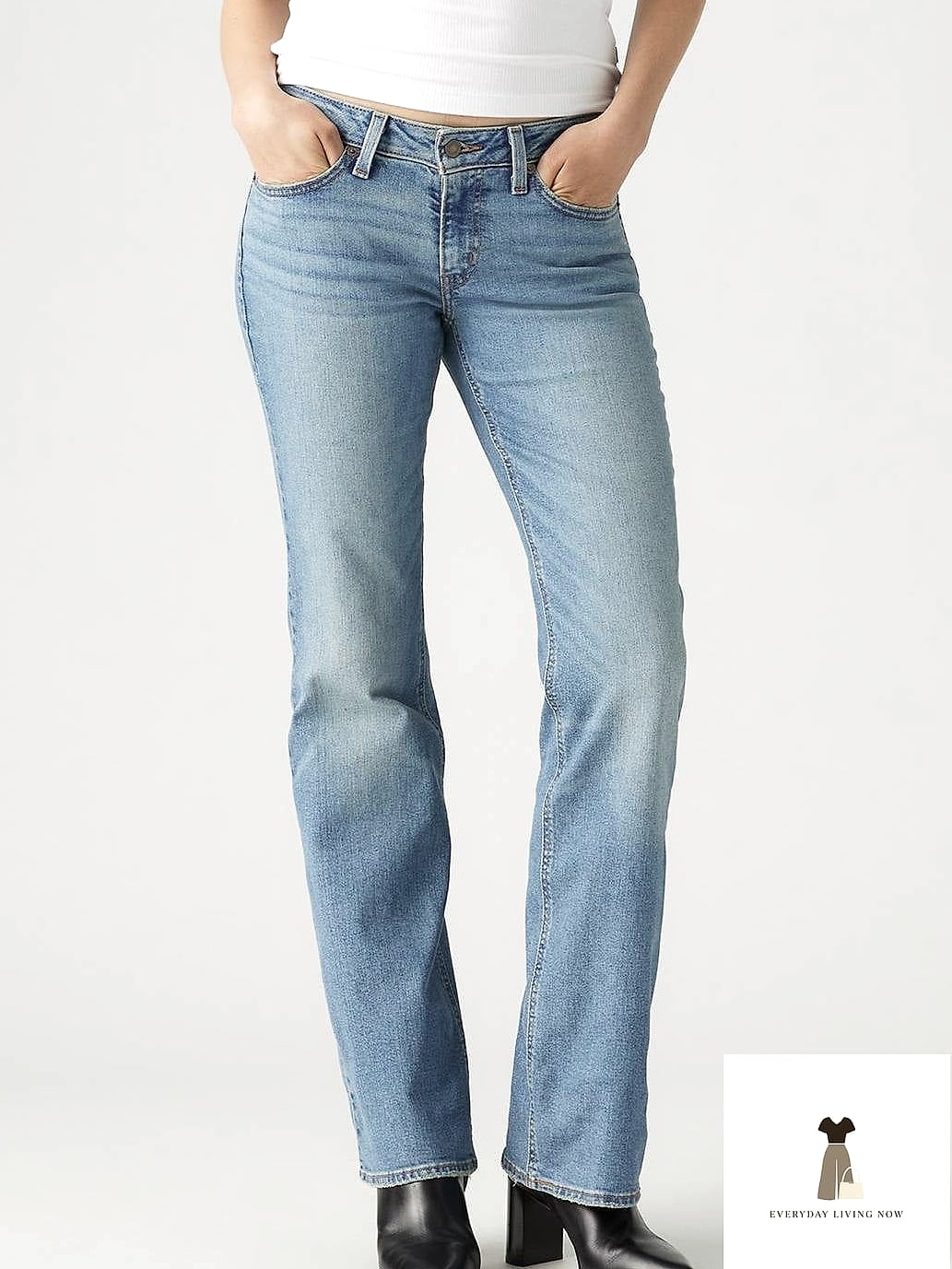 Bootcut Jeans and a Crop Top