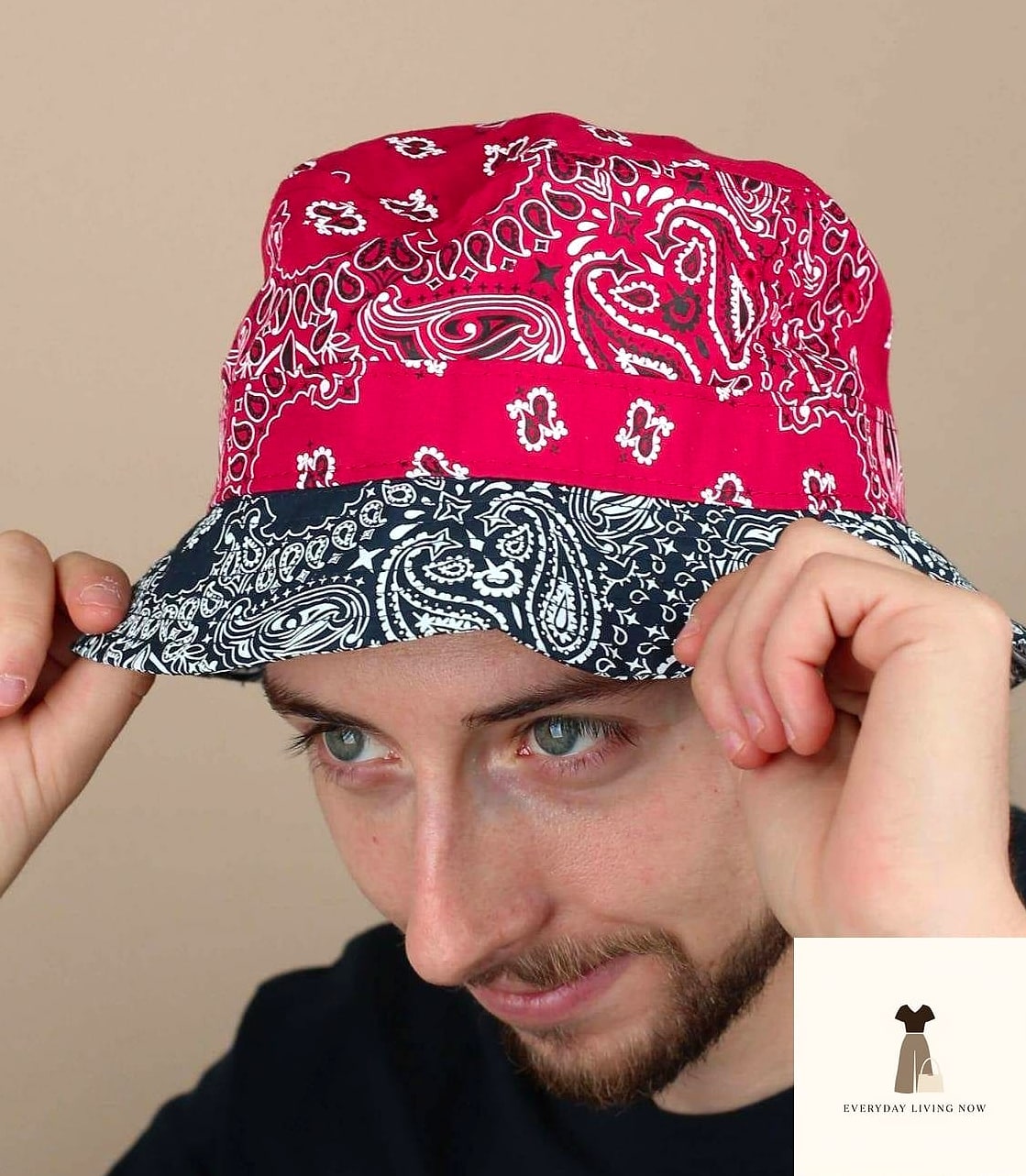 22 Bandana Outfit Worth Pinning Immediately 5 Bucket Hat and Bandana Combo