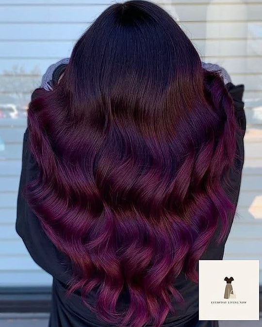 Burgundy and Brown Color Blocking