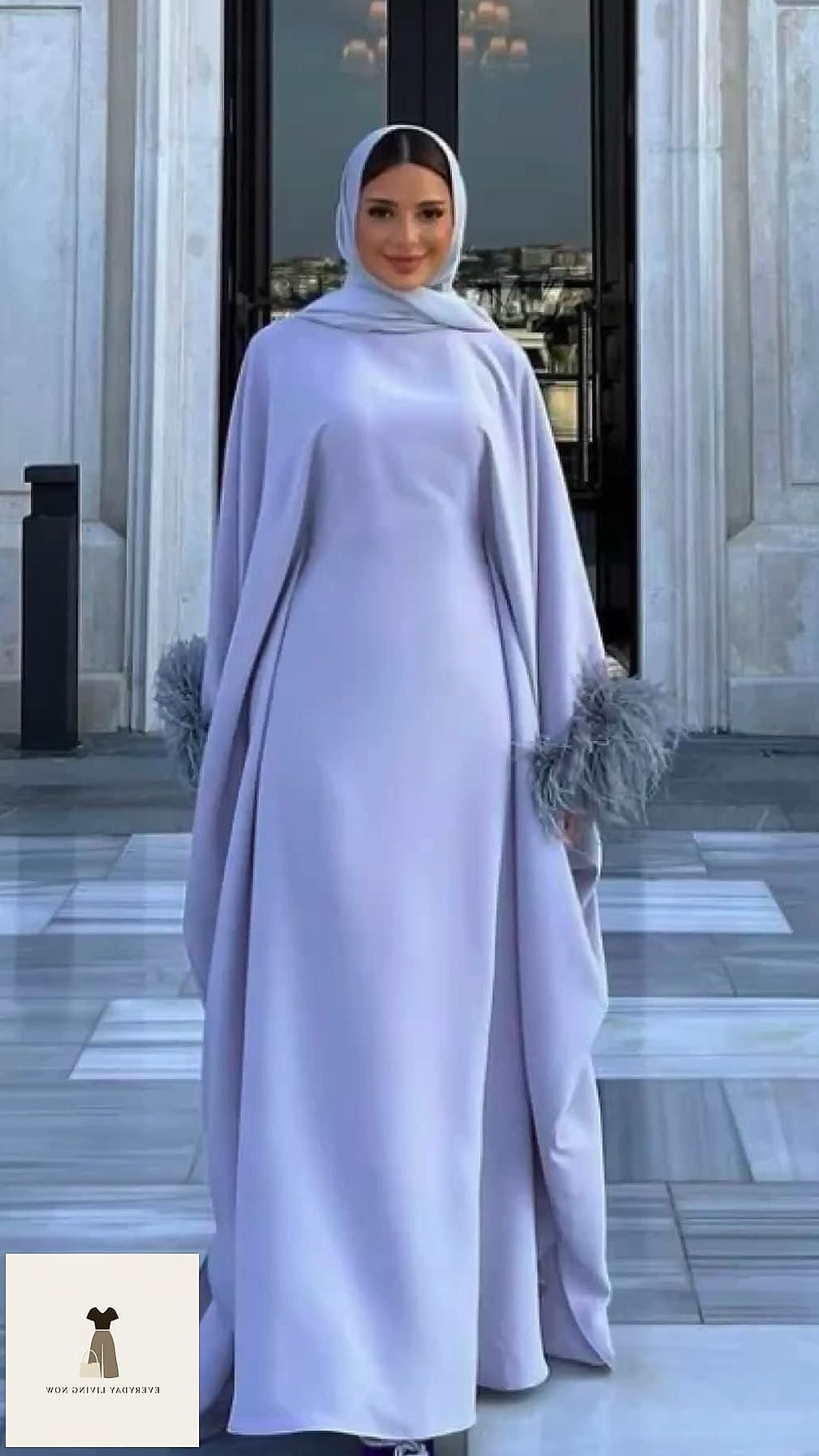 29 Abaya Outfit That Are Absolutely Stunning 3 Butter Yellow Kimono Abaya