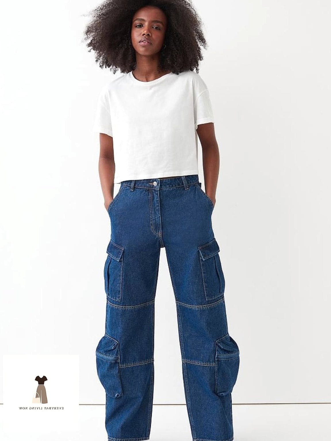 21 Herbst Outfit Damen Every Style Lover Needs to See 8 Cargo-Hose trifft Corset Top