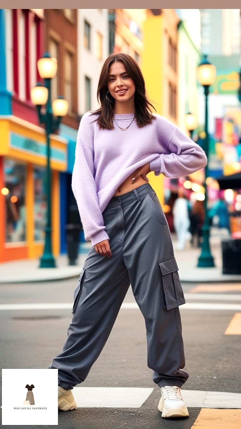 23 Picnic Outfit That Every Stylist Needs to See 17 Cargo Pants With a Fitted Crop Top