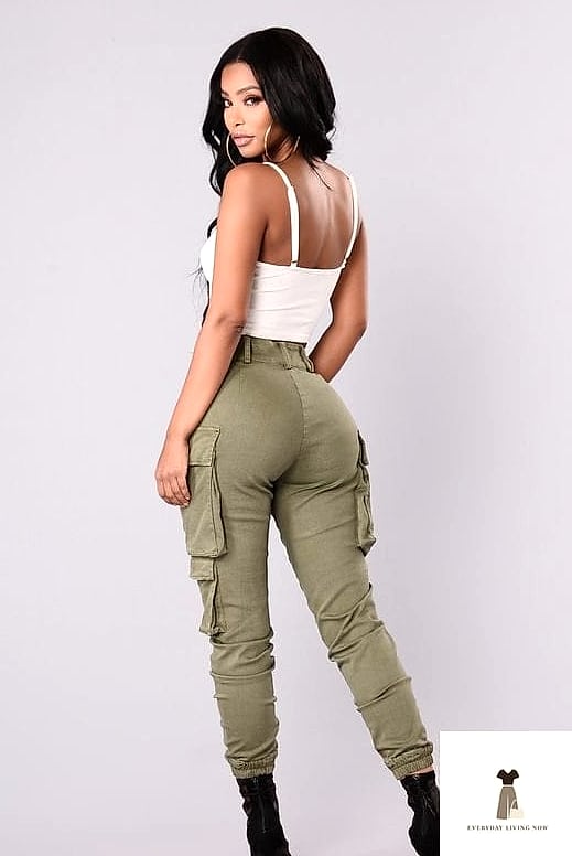 Cargo Pants and a Fitted Tank