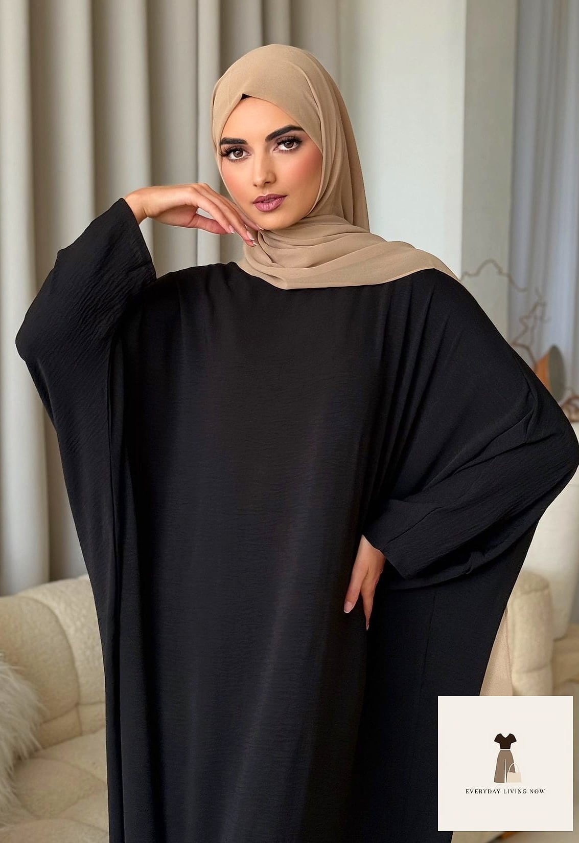 29 Abaya Outfit That Are Absolutely Stunning 23 Casual Cotton Everyday Abaya