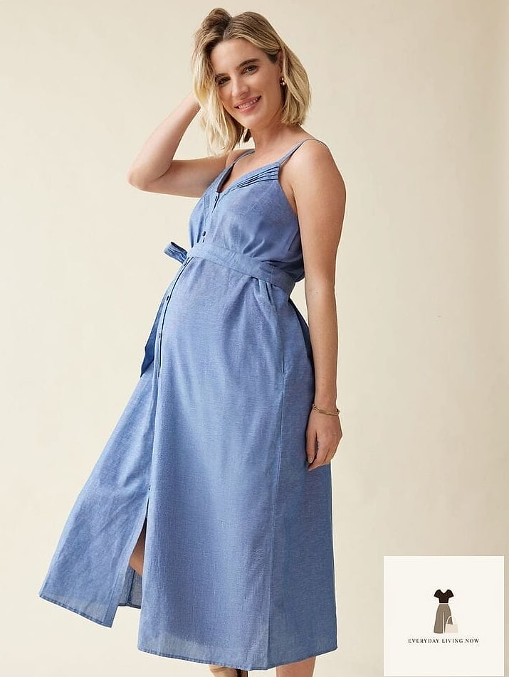 27 Baby Shower Outfit For Guest Worth Pinning Immediately 23 The Chambray Dress
