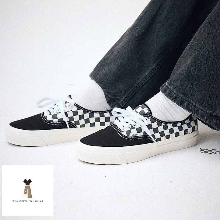 24 Vans Outfit You Need to Try Next 15 Checkerboard Vans With Biker Shorts