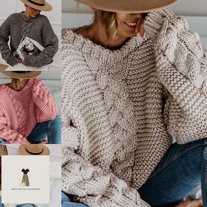 Chunky Knit Sweater and Leggings