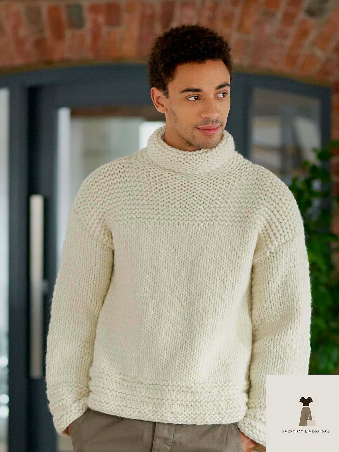 The Chunky Knit Sweater and Leggings Combo