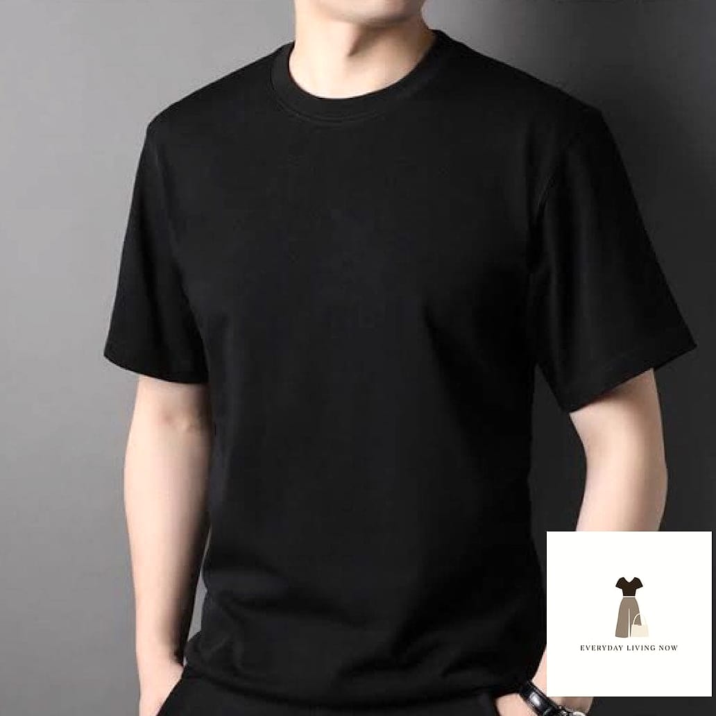 23 Black Shirt Outfit Worth Bookmarking Right Now 2 The Classic Black Tee and Straight-Leg Jeans