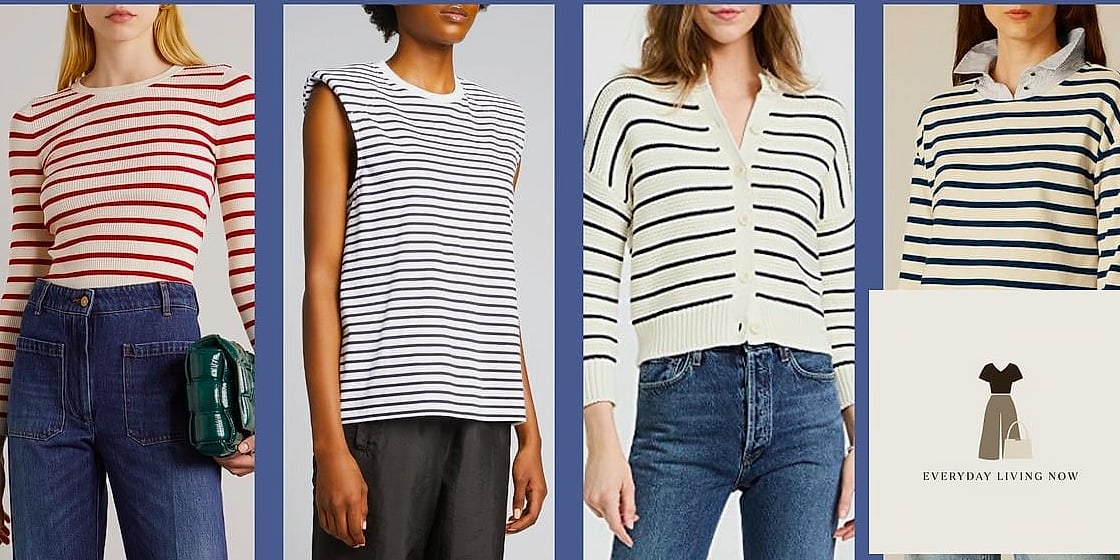30 Striped Shirt Outfit That Are Absolutely Stunning 2 Classic Breton Stripe with Straight-Leg Jeans