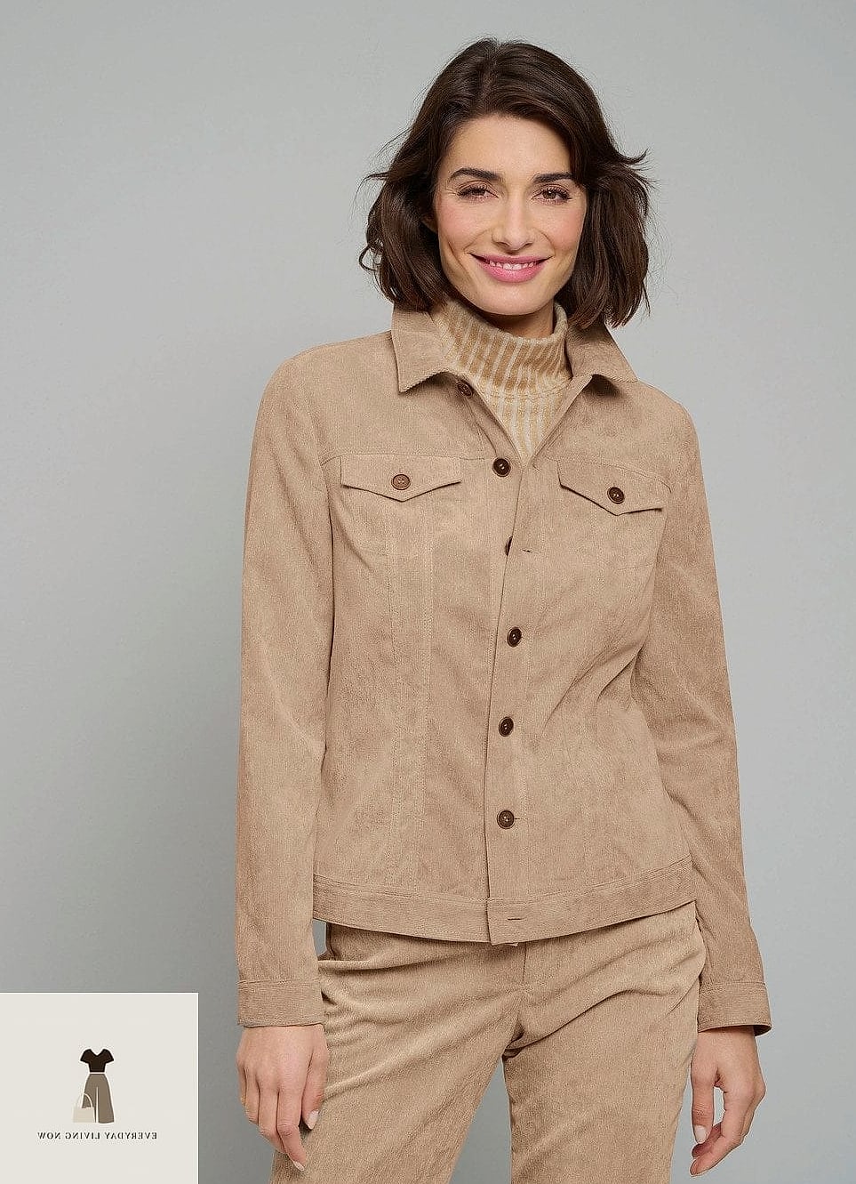The Classic Camel Blazer and Trouser Set