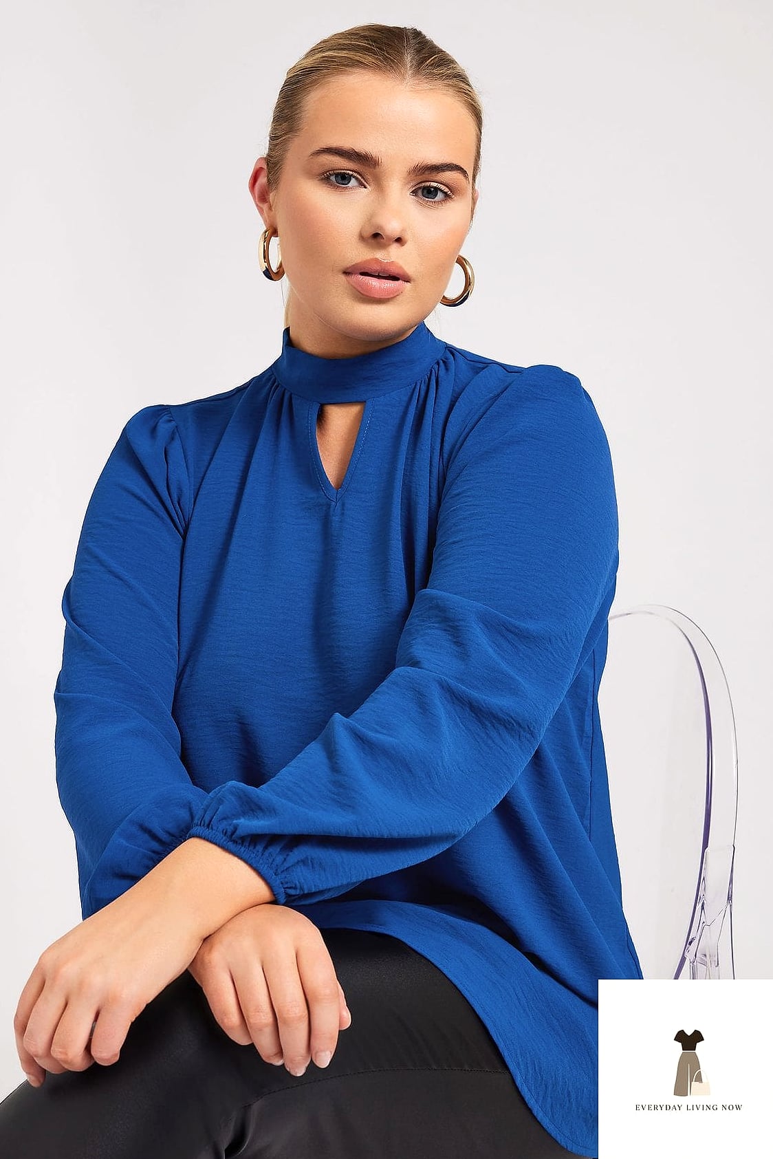 Cobalt Blue Statement Coat