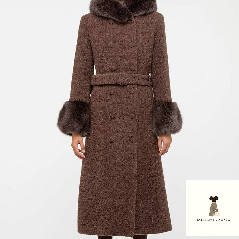 Colorful Fur Coat as the Statement Piece
