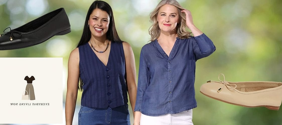 The Corset Top and Flats Balance