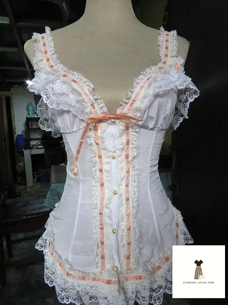 Corset Top with Tulle Skirt