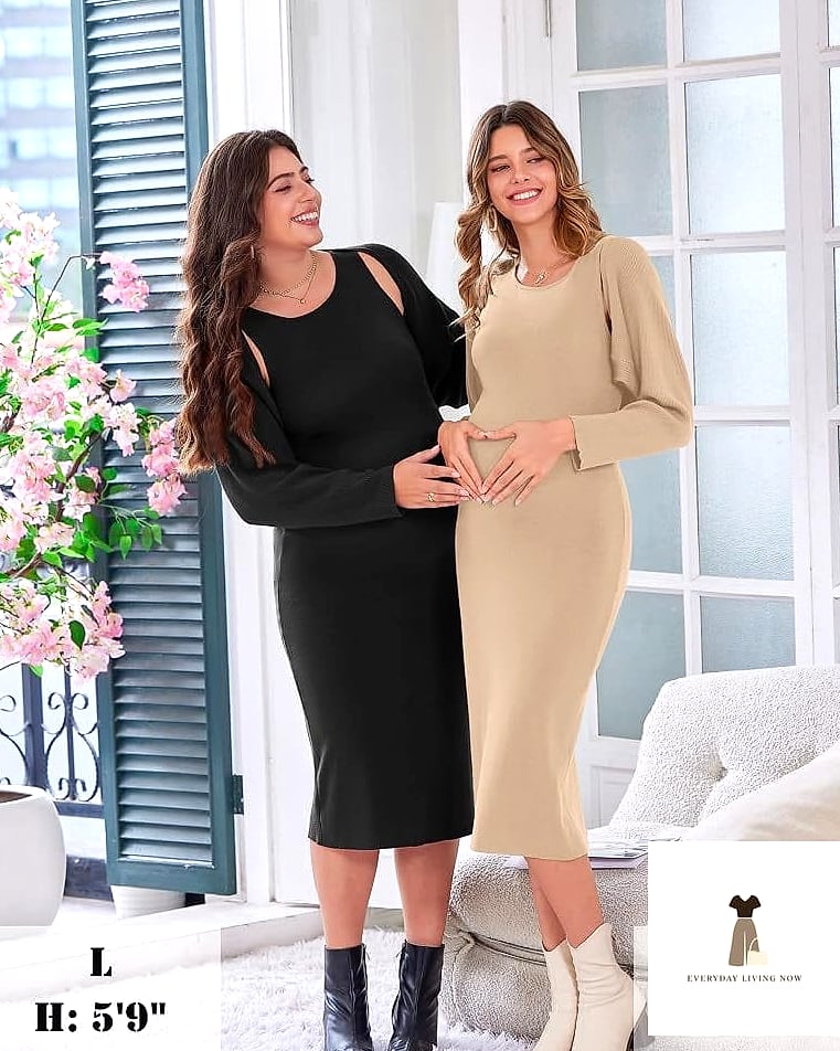 27 Baby Shower Outfit For Guest Worth Pinning Immediately 19 Cropped Cardigan with a Slip Skirt
