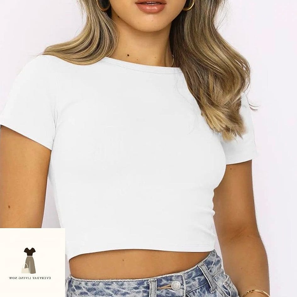 The Crop Top and High-Waisted Trousers Duo