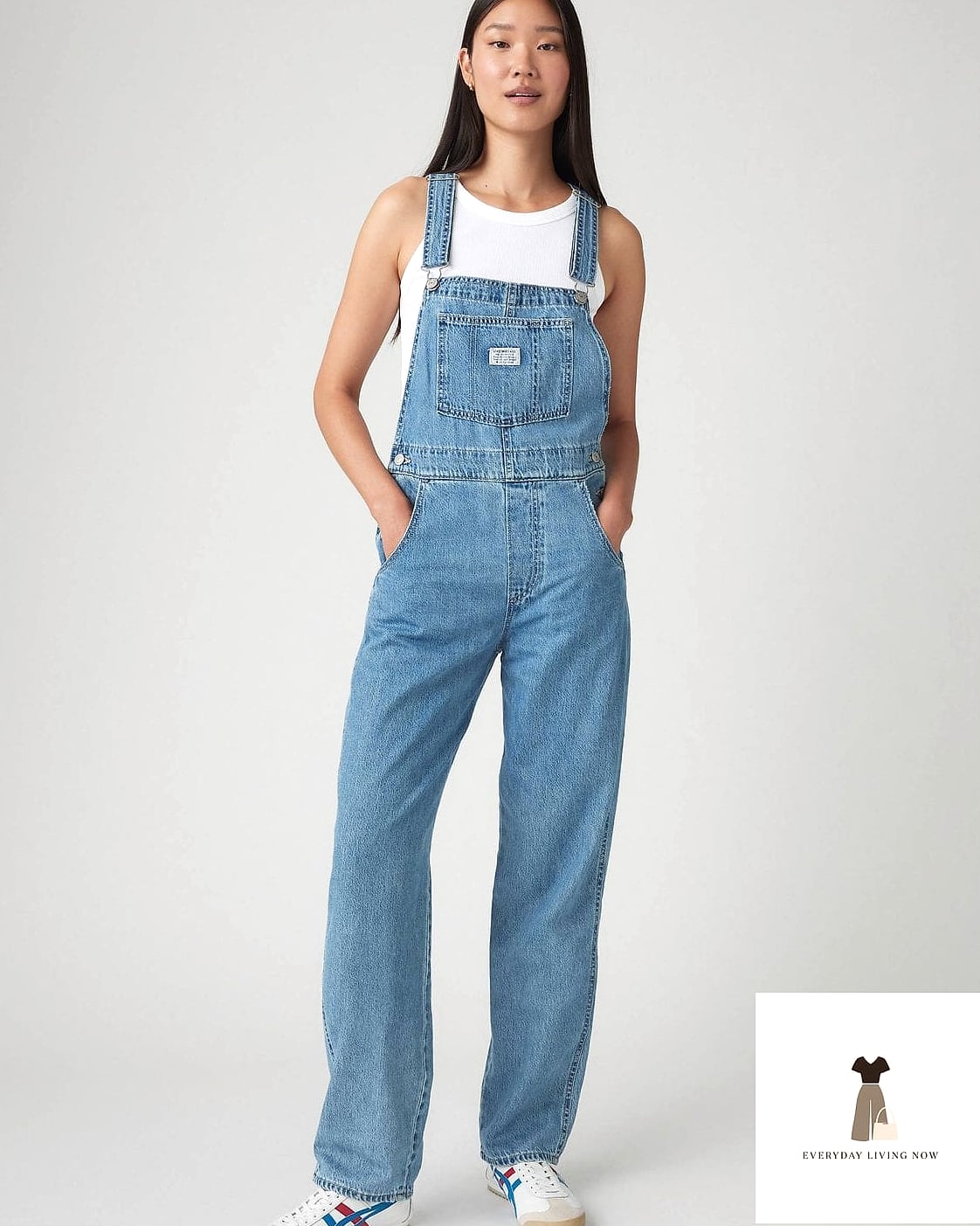 Denim Overall Shorts for Summer