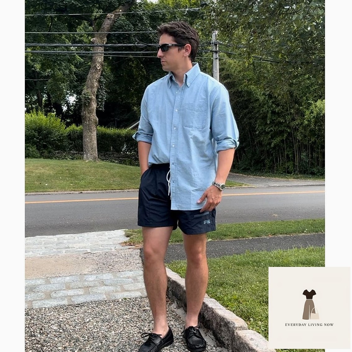 Denim Shorts and Ankle Socks