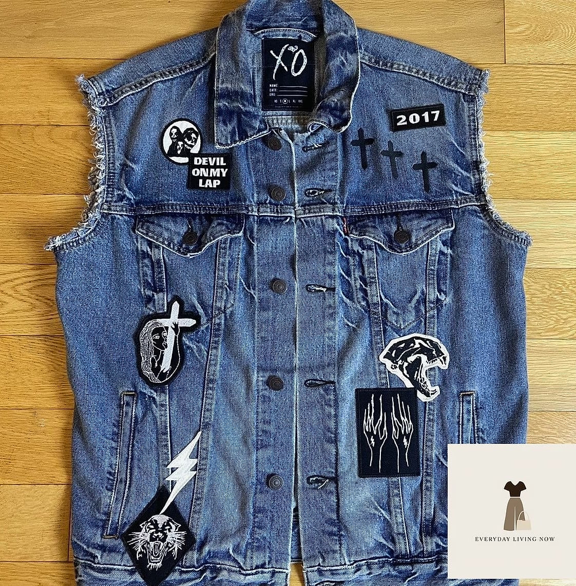 25 Starboy Outfit Every Style Lover Needs to See 16 Denim Vest Over Hoodie