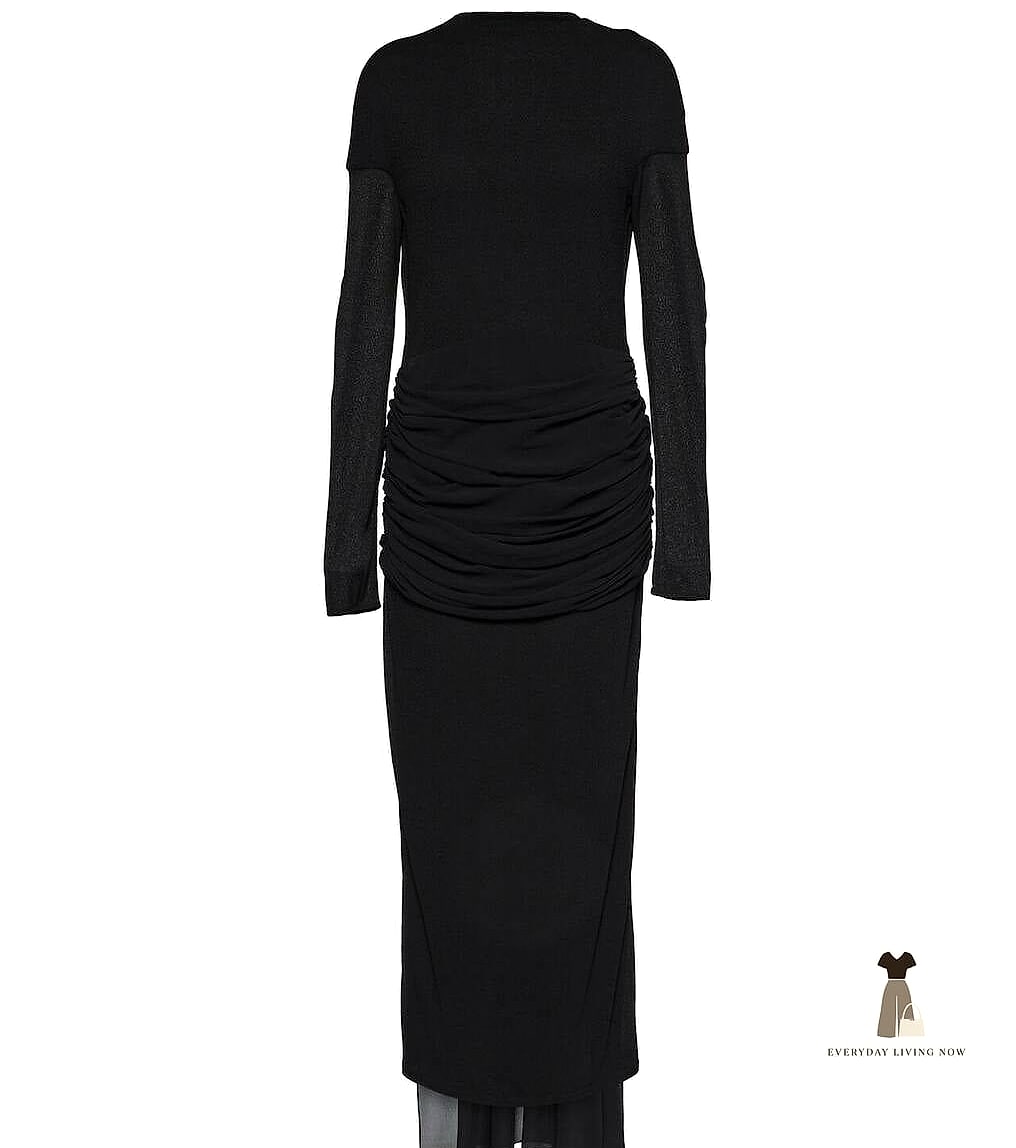 The Draped Jersey Dress