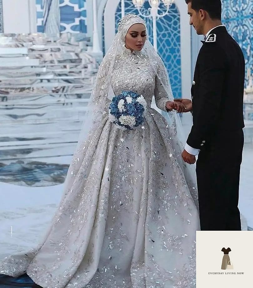 29 Abaya Outfit That Are Absolutely Stunning 4 Embellished Wedding Guest Abaya