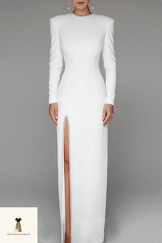 Fitted Column Dress