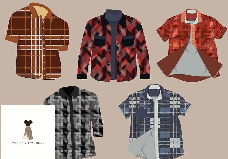 24 Jean Shorts Outfit That Will Make You Book Your Appointment Immediately 11 Flannel Layered Over a Graphic Tee