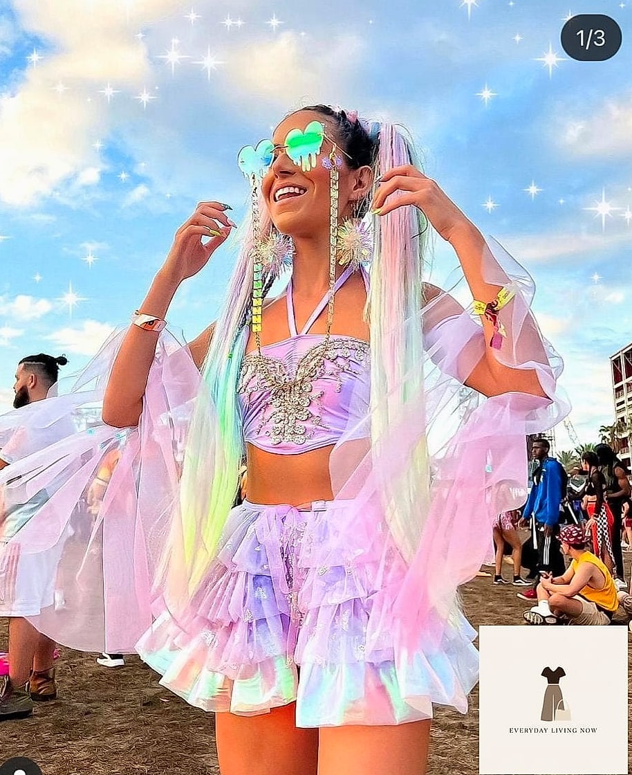 29 Rave Outfit That Are Trending Right Now 22 Full Sequin Bodysuit