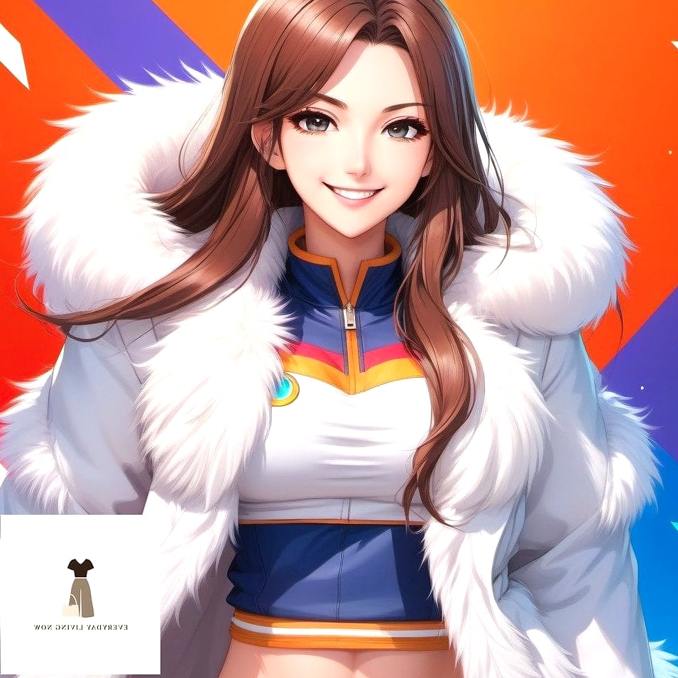 Fur Coat Over Running Shorts for a Sporty Contrast