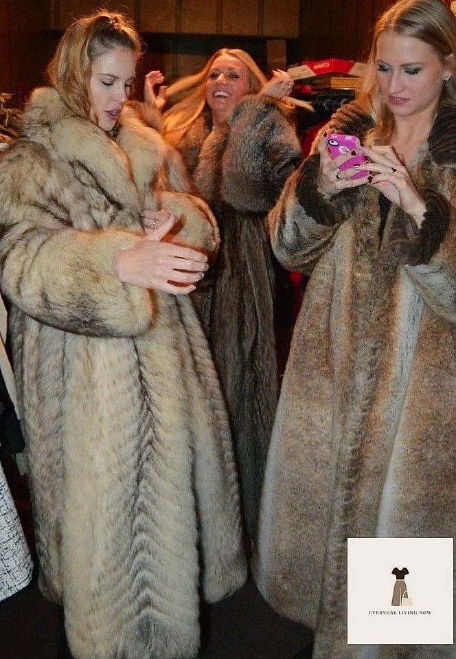 Fur Coat for Family Photos
