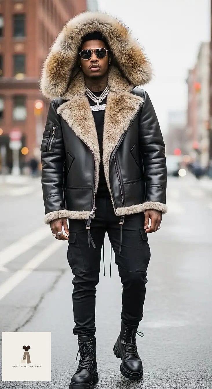 25 Starboy Outfit Every Style Lover Needs to See 26 The Fur-Trimmed Hood Moment