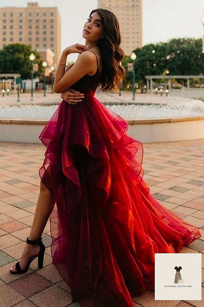 High-Low Hem Dress