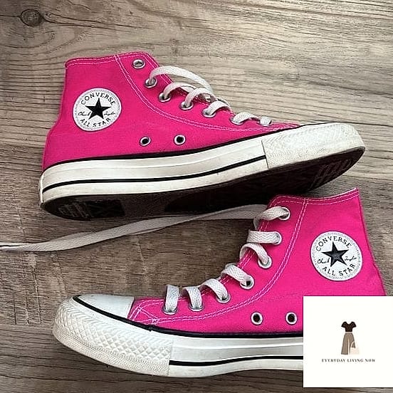 Hot Pink Accents with Denim
