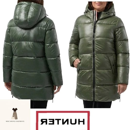 Hunter Green Puffer Vest Over a Hoodie